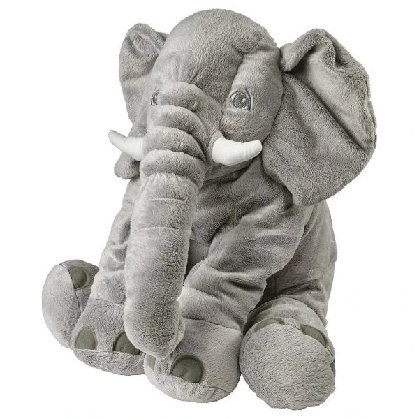Soft 40cm Elephant Plush Toy - Adorable Baby Pillow & Gift for Kids