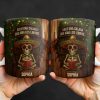 Solo Una Calaca Que Ama Los Libros With Books And Sombrero - Personalized Custom Coffee Mug - BLV010_MG Solo Una Calaca Que Ama Los Libros With Books And Sombrero - Personalized Custom Coffee Mug - BLV010_MG
