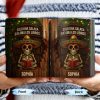 Solo Una Calaca Que Ama Los Libros With Books And Sombrero - Personalized Custom Coffee Mug - BLV010_MG Solo Una Calaca Que Ama Los Libros With Books And Sombrero - Personalized Custom Coffee Mug - BLV010_MG