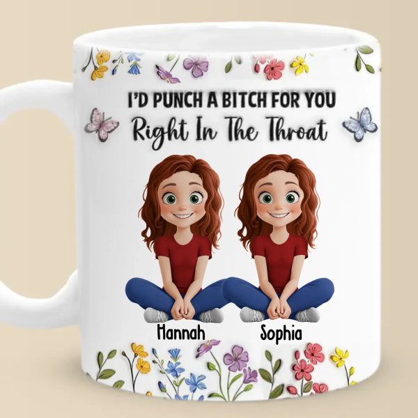 Some Friendships Are Infinite, Like Ours - Bestie Personalized Custom 3D Inflated Effect Printed Mug - Gift For Best Friends, BFF, Sisters Some Friendships Are Infinite, Like Ours - Bestie Personalized Custom 3D Inflated Effect Printed Mug - Gift For Best Friends, BFF, Sisters