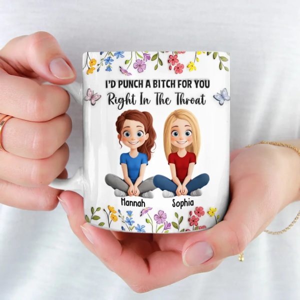 Some Friendships Are Infinite, Like Ours - Bestie Personalized Custom 3D Inflated Effect Printed Mug - Gift For Best Friends, BFF, Sisters Some Friendships Are Infinite, Like Ours - Bestie Personalized Custom 3D Inflated Effect Printed Mug - Gift For Best Friends, BFF, Sisters