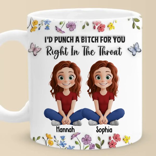 Some Friendships Are Infinite, Like Ours - Bestie Personalized Custom 3D Inflated Effect Printed Mug - Gift For Best Friends, BFF, Sisters Some Friendships Are Infinite, Like Ours - Bestie Personalized Custom 3D Inflated Effect Printed Mug - Gift For Best Friends, BFF, Sisters