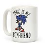Sonic is my Boyfriend Coffee Mug Sonic is my Boyfriend Coffee Mug