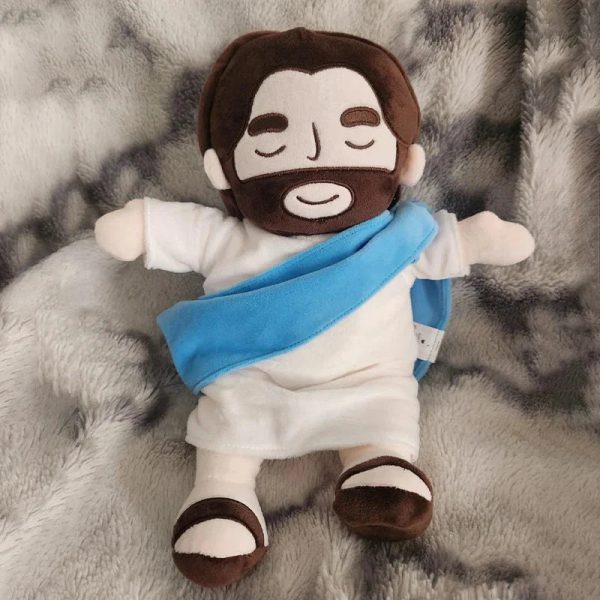 Soothing Jesus Plush Toy - Adjustable Music Sleep Companion Soothing Jesus Plush Toy - Adjustable Music Sleep Companion