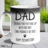 Sorry For The Mess, But Thanks For Loving Us Anyway - Dog Personalized Custom Color Changing Mug - Father's Day, Gift For Pet Owners, Pet Lovers Sorry For The Mess, But Thanks For Loving Us Anyway - Dog Personalized Custom Color Changing Mug - Father's Day, Gift For Pet Owners, Pet Lovers