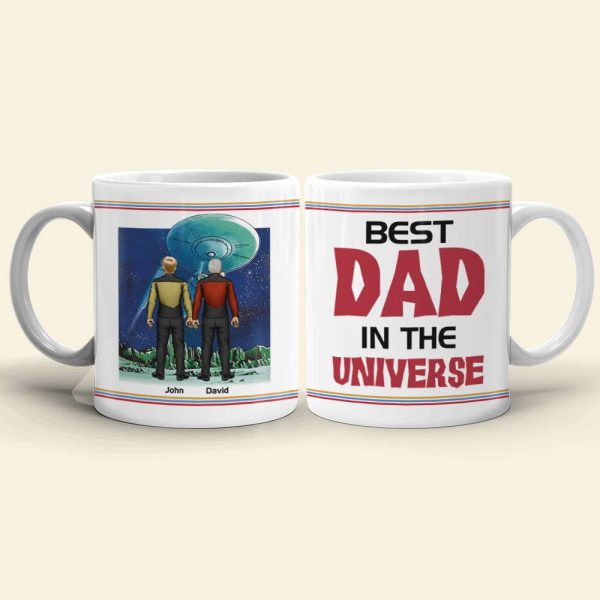 Space Best Dad In The Universe Personalized Coffee Mug DR-WHM-05dnhn190523hh Space Best Dad In The Universe Personalized Coffee Mug DR-WHM-05dnhn190523hh