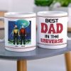 Space Best Dad In The Universe Personalized Coffee Mug DR-WHM-05dnhn190523hh Space Best Dad In The Universe Personalized Coffee Mug DR-WHM-05dnhn190523hh
