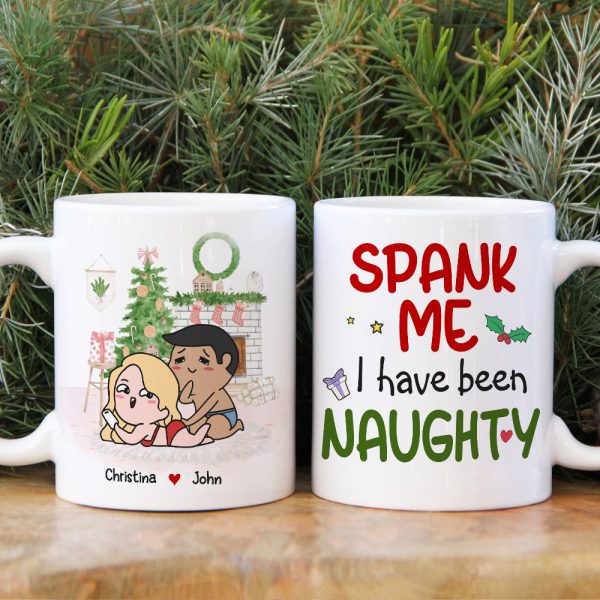 Spank Me, Couple Gift, Personalized Mug, Naughty Couple Mug, Christmas Gift Spank Me, Couple Gift, Personalized Mug, Naughty Couple Mug, Christmas Gift