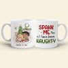 Spank Me, Couple Gift, Personalized Mug, Naughty Couple Mug, Christmas Gift Spank Me, Couple Gift, Personalized Mug, Naughty Couple Mug, Christmas Gift
