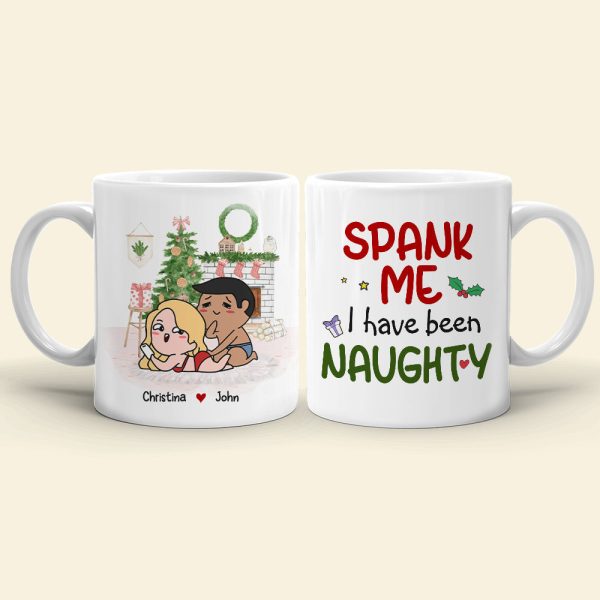 Spank Me, Couple Gift, Personalized Mug, Naughty Couple Mug, Christmas Gift Spank Me, Couple Gift, Personalized Mug, Naughty Couple Mug, Christmas Gift