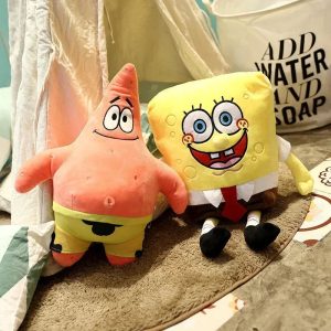 Spongebob Squarepants Plush Doll - Soft, Cute Throw Pillow for All Ages