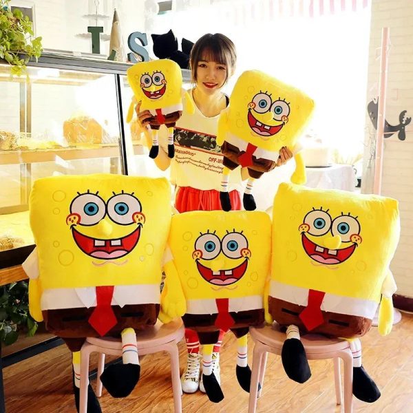 Spongebob Squarepants Plush Doll - Soft, Cute Throw Pillow for All Ages