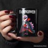 Spooky Vampire Flamingo Personalized Mug, Halloween Dracula Bird Gift with Custom Name Spooky Vampire Flamingo Personalized Mug, Halloween Dracula Bird Gift with Custom Name