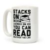 Stacks On Deck LaCroix on Ice You Can Read Whatever You Like Coffee Mug Stacks On Deck LaCroix on Ice You Can Read Whatever You Like Coffee Mug