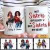 Standing Fashion Besties Friends Personalized Mug