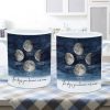 Starry Night Custom Birth Moon Phase The Day You Became Mom Personalized Mug, Gift