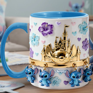Sti Castle Ohana Means Family - Personalized Accent Mug - Gift For Movie Fans NL122