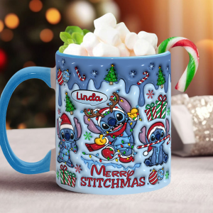 Sti Merry Stichmas- Personalized Accent Mug - Christmas Gift For Fan Movies HH01