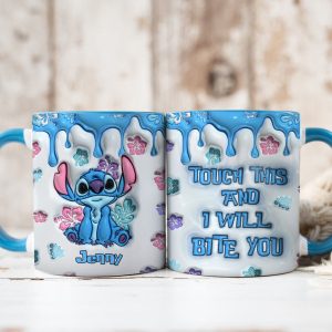 Sti Touch This And I Will Bite You - Personalized Accent Mug - Gift For Fan Movies HH01