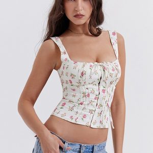 Strappy Hook Corset Top