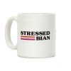 Stressedbian Stressed Lesbian Coffee Mug Stressedbian Stressed Lesbian Coffee Mug