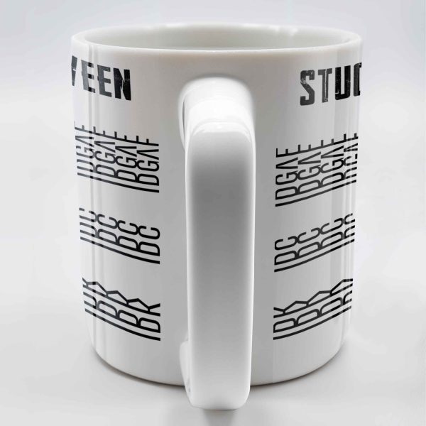 Stuck Between With Chain Link Patterns - Personalized Custom Coffee Mug - FAM384_MG Stuck Between With Chain Link Patterns - Personalized Custom Coffee Mug - FAM384_MG