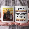 Stwa Just A Dadalorian Try To Make His Way In The Universe - Gift For Father's Day - Personalized Ceramic Mug Stwa Just A Dadalorian Try To Make His Way In The Universe - Gift For Father's Day - Personalized Ceramic Mug