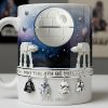 Stwa May The 4th Be With You - Personalized White Mug - Gift For Fan Movies HH01 Stwa May The 4th Be With You - Personalized White Mug - Gift For Fan Movies HH01