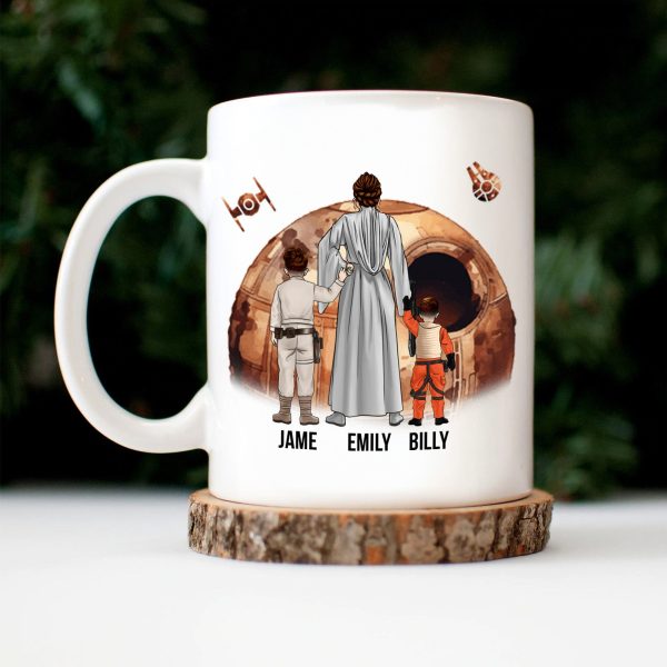 Stwa This Mom Needs Her Coffee On The Dark Side - Gift For Mom - Personalized Ceramic Mug - CL08 NA94 Stwa This Mom Needs Her Coffee On The Dark Side - Gift For Mom - Personalized Ceramic Mug - CL08 NA94