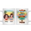 Summer Girls Be Happy Personalized Mug