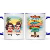 Summer Girls Be Happy Personalized Mug