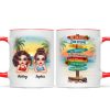 Summer Girls Be Happy Personalized Mug