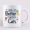 Summer Life Is Better With Cats Personalized Mug