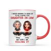 Super Cool Daughter-in-Law - Personalized Mug - Funny Christmas Gift for Daughter-in-Law