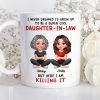 Super Cool Daughter-in-Law - Personalized Mug - Funny Christmas Gift for Daughter-in-Law