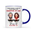 Super Cool Daughter-in-Law - Personalized Mug - Funny Christmas Gift for Daughter-in-Law