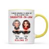 Super Cool Daughter-in-Law - Personalized Mug - Funny Christmas Gift for Daughter-in-Law