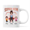 Super Mom Doll Mom & Doll Kids Personalized Mug