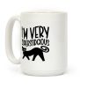 Superstidgious Derpy Cat Parody Coffee Mug