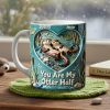 Sweet Otter Couple Coffee Mug - Personalized Gift For Couples 03NATA200126 Sweet Otter Couple Coffee Mug - Personalized Gift For Couples 03NATA200126
