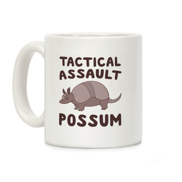 Tactical Assault Possum - Armadillo Coffee Mug Tactical Assault Possum - Armadillo Coffee Mug