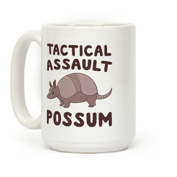 Tactical Assault Possum - Armadillo Coffee Mug Tactical Assault Possum - Armadillo Coffee Mug