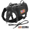 Tactical Military Dog Harness Set - Vest, Leash, Pouches Tactical Military Dog Harness Set - Vest, Leash, Pouches