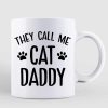 Tattoo Cats They Call Me Cat Daddy Personalized Color Changing Mug