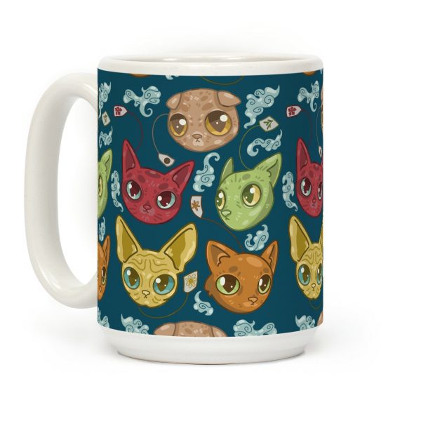 Tea Cats Coffee Mug Tea Cats Coffee Mug