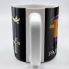 Teach Like Paul, Fight Like David, Build Like Noah, Cross and Dove - Personalized Custom Coffee Mug - FTH070_MG Teach Like Paul, Fight Like David, Build Like Noah, Cross and Dove - Personalized Custom Coffee Mug - FTH070_MG