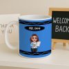 Teacher Crayon Pattern Personalized Mug| Back To School Gift For Teacher