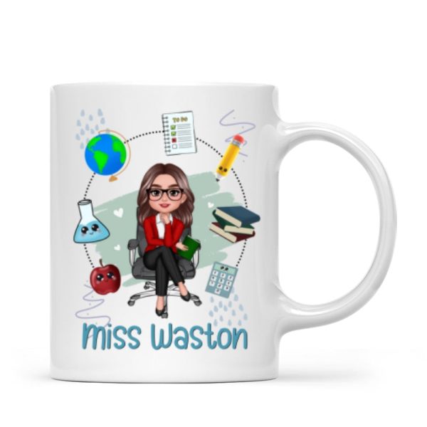 Teacher Mug School Things Personalized Mug, Back To School Gift