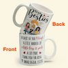 Thank For Being My Unbiological Sister - Personalized Mug Thank For Being My Unbiological Sister - Personalized Mug