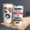 Thank Mom For Not Swallowing Us - Personalized Coffee Mug - Mother's Gift 04nahn100223